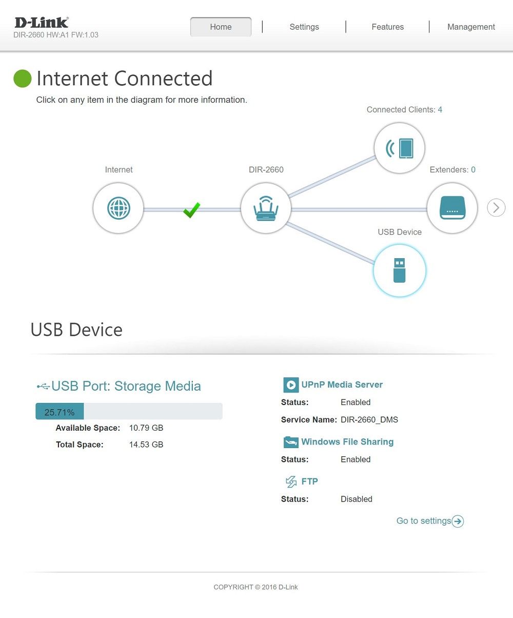 D-Link EXO DIR-2660 - Konfiguracja przez przeglądarkę