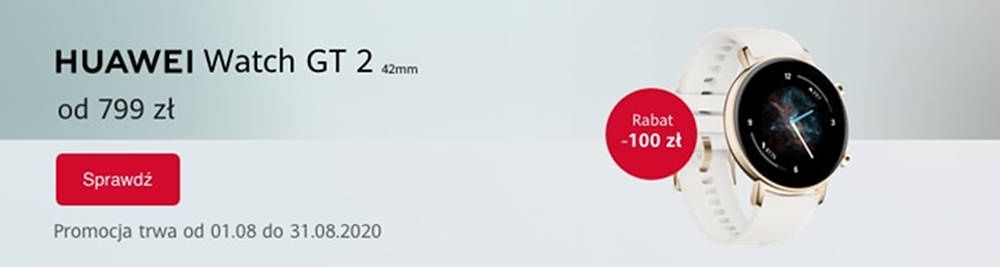 Huawei Watch GT 2 promocja