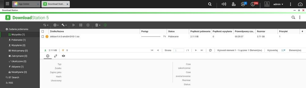 QNAP QTS - Download Station 5