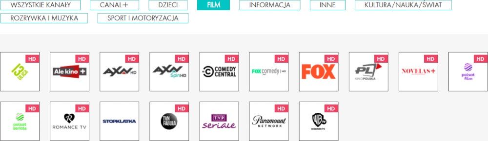 CANAL+ Optimum+ filmy
