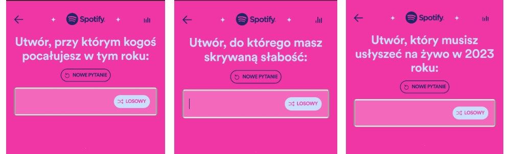 Spotify pytania do playlisty
