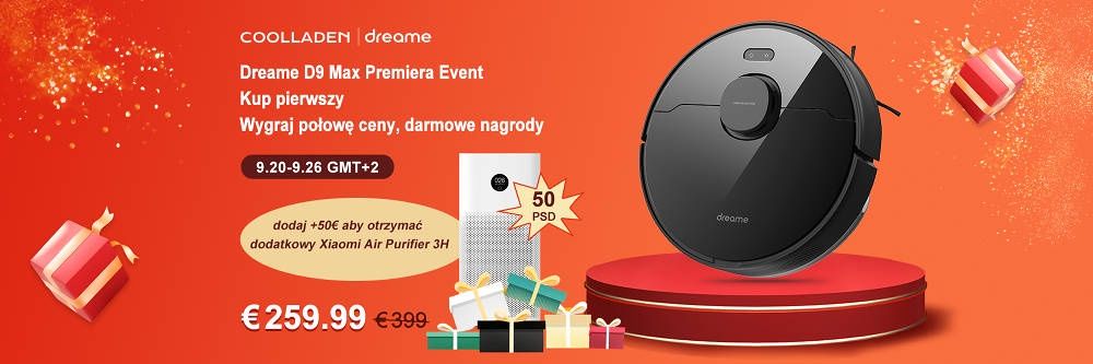 Dreame Bot D9 Max promocja