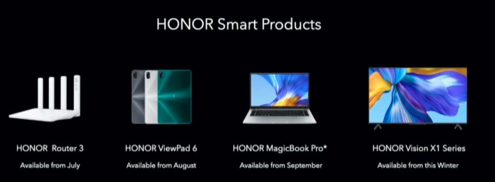 Honor produkty