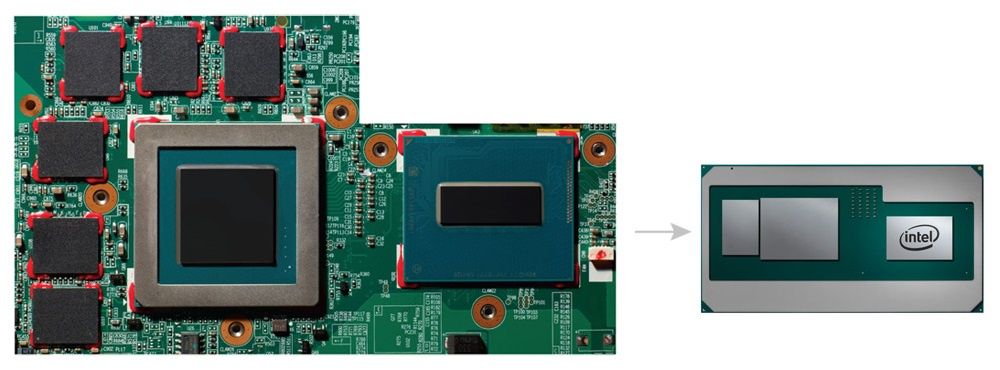 Intel - procesor z grafiką AMD i pamięcią HBM2