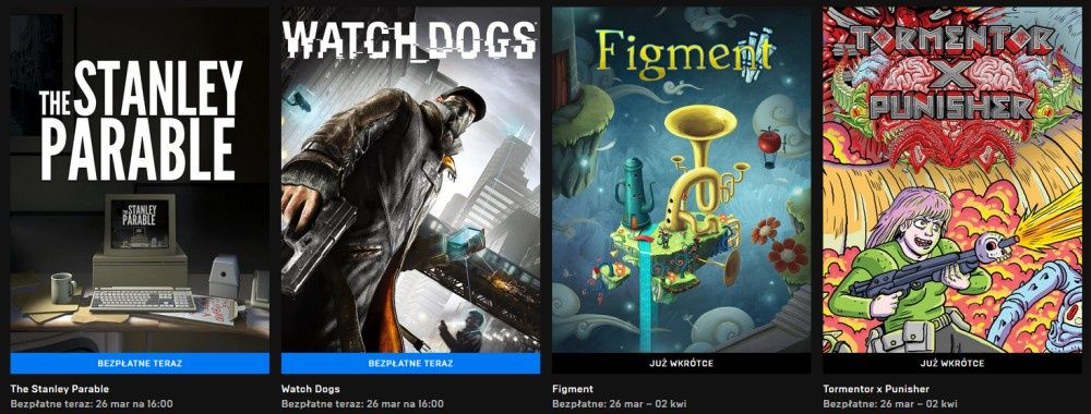 Epic Games Store Watch Dogs