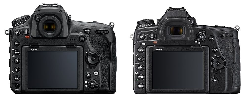 Nikon D850 i D780 tyl