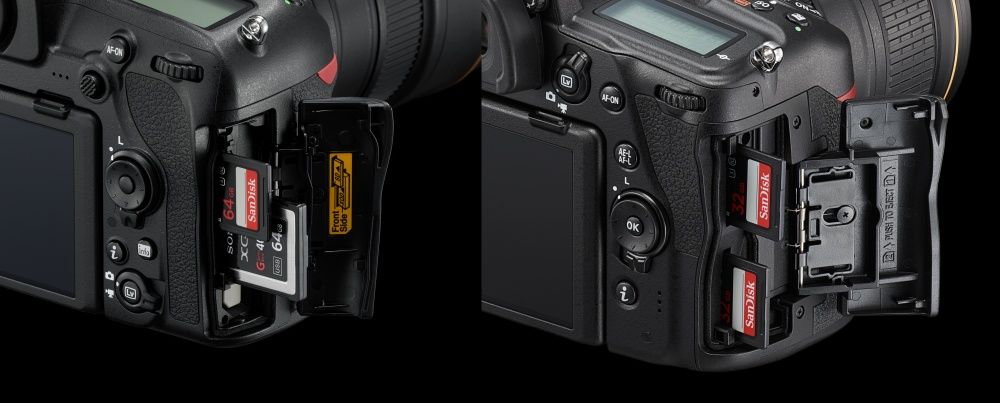 Nikon D850 i D780 karty pamięci
