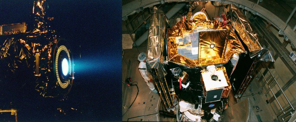 Deep Space 1 silnik testy, sonda laboratorium