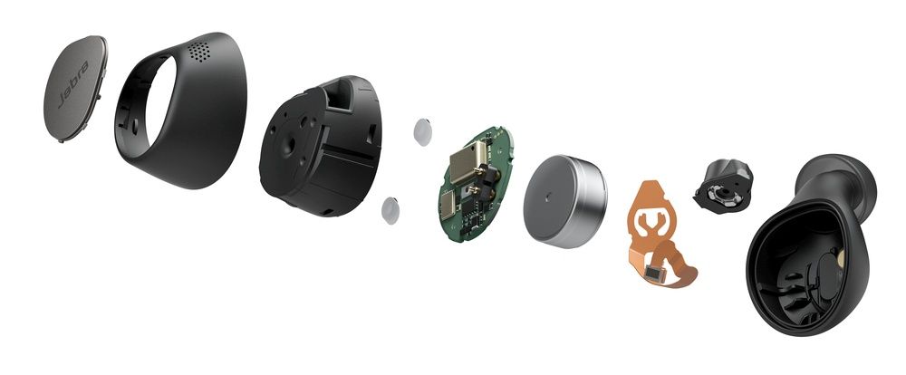 Jabra Elite 7 Pro budowa