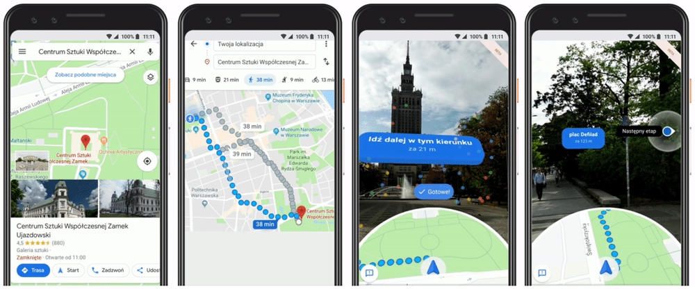 Google Maps Live View