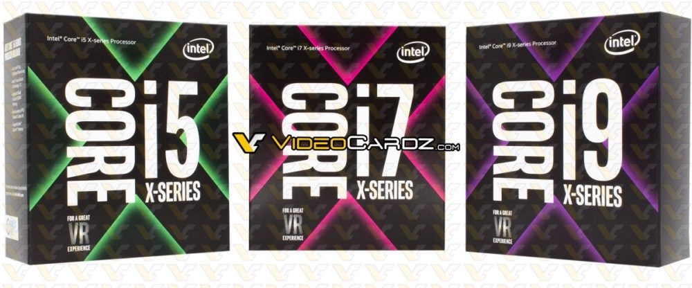Intel Core i5, Core i7 i Core i9 - pudełka