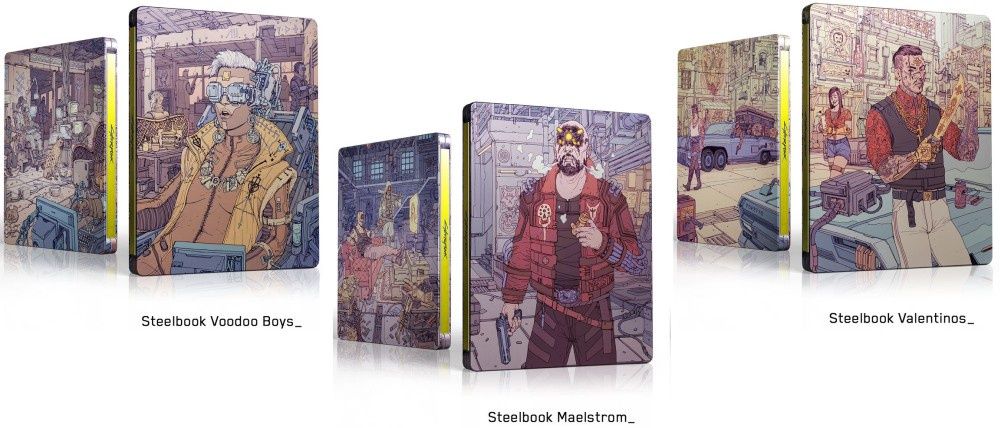 Cyberpunk 2077 steelbook