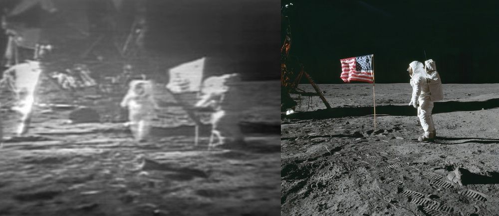 Apollo 11 wideo zdjęcie