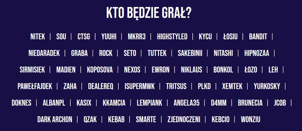 GRA PACZKA - uczestnicy