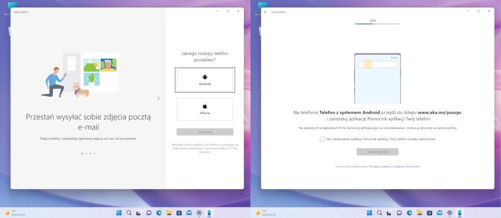 Windows 11 Twój telefon stare