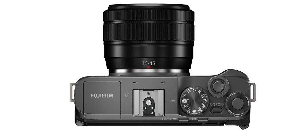 Fujifilm X-A7 widok góra