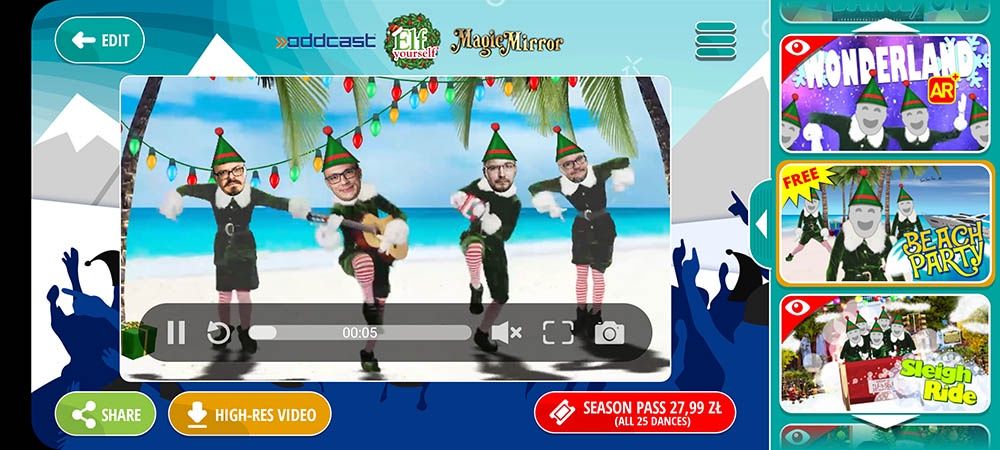 elf yourself app