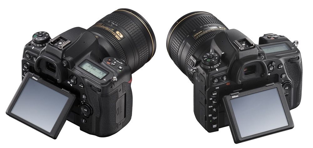 Nikon D780 tył widok bok