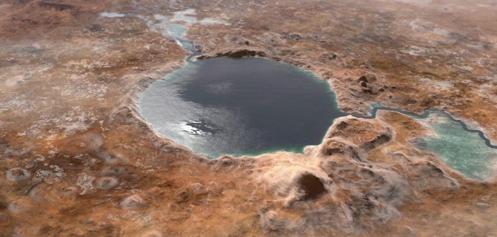 Wizualizacja Jezero