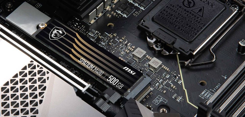 MSI Spatium M480 PCIe 4.0 NVMe M.2