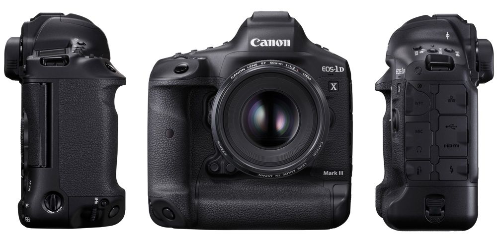 Canon EOS-1D X Mark III widok boki