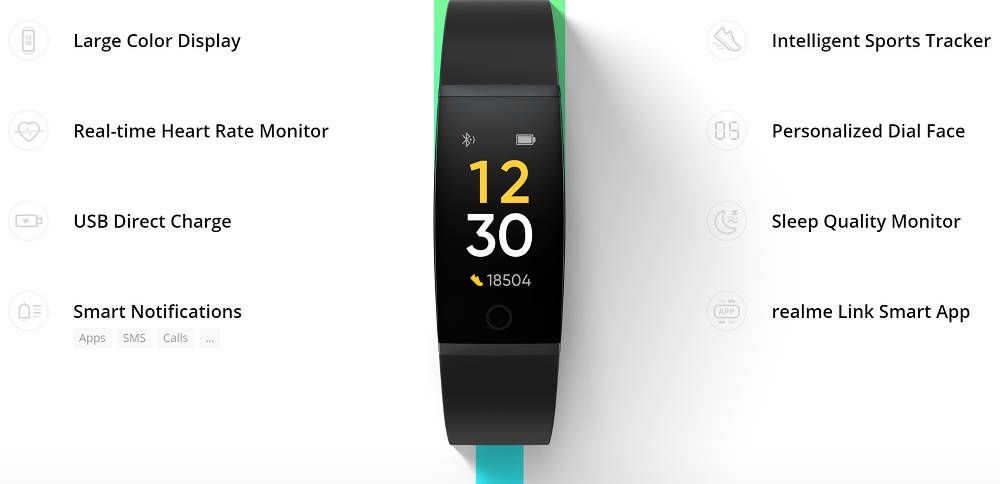 Realme Band funkcje
