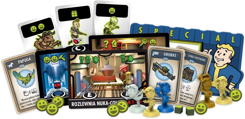 Gry planszowe na blackout  - Fallout Shelter