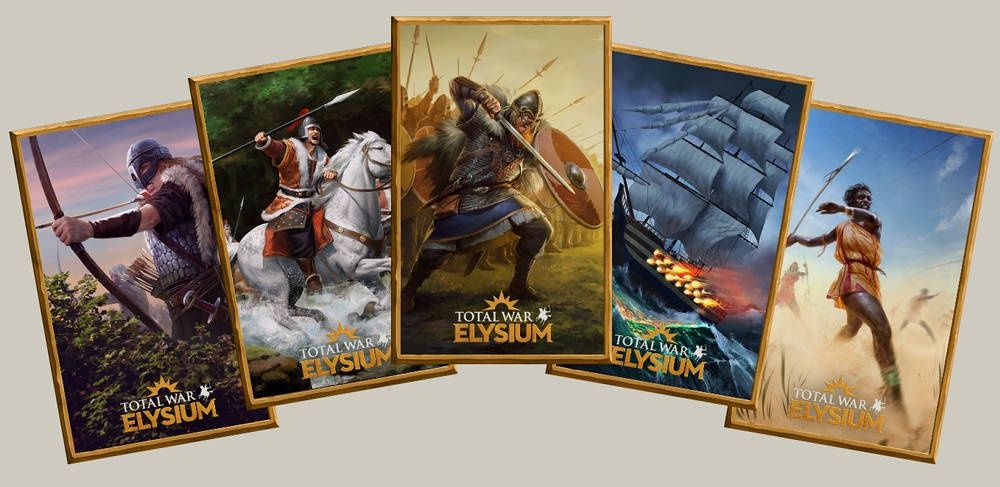Total War: Elysium karty