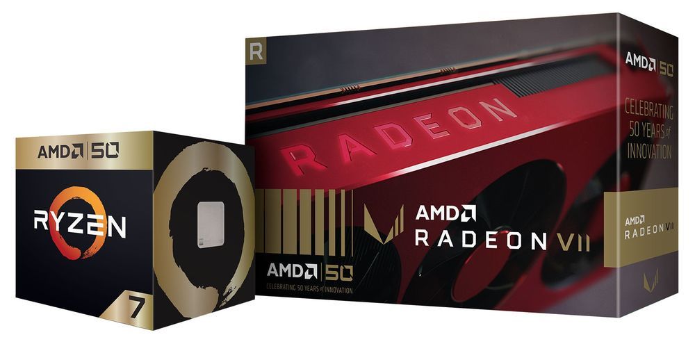 AMD Ryzen 7 2700X i Radeon VII Gold Edition