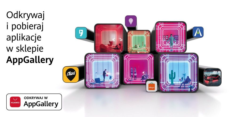Huawei AppGallery aplikacje
