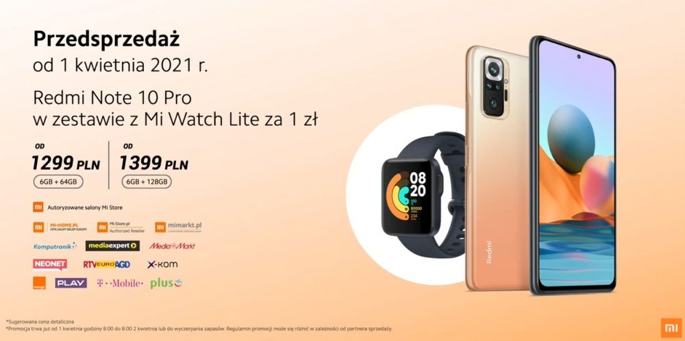 Redmi Note 10 Pro promocja