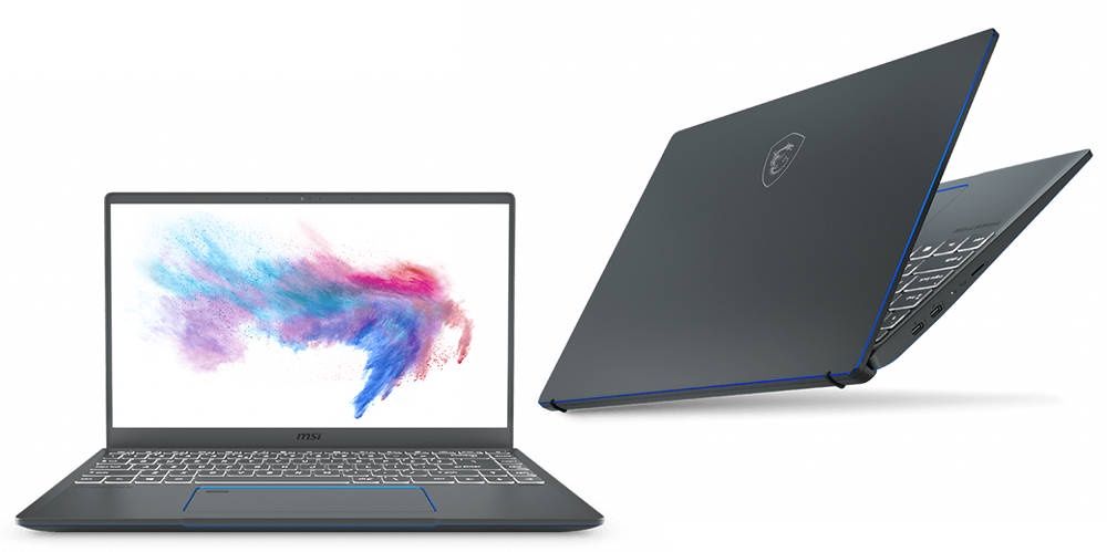 Laptop MSI Prestige 14 wygląd