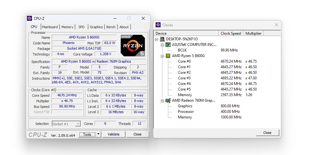 AMD Ryzen 5 8600G