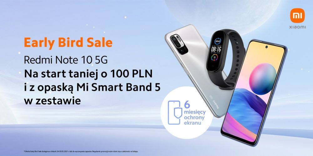 Redmi Note 10 5G promocja