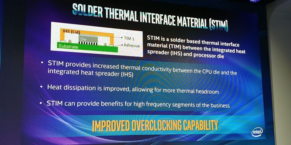 Intel STIM slajd