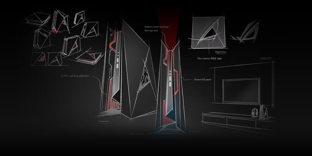 ASUS ROG GR8 II komputer