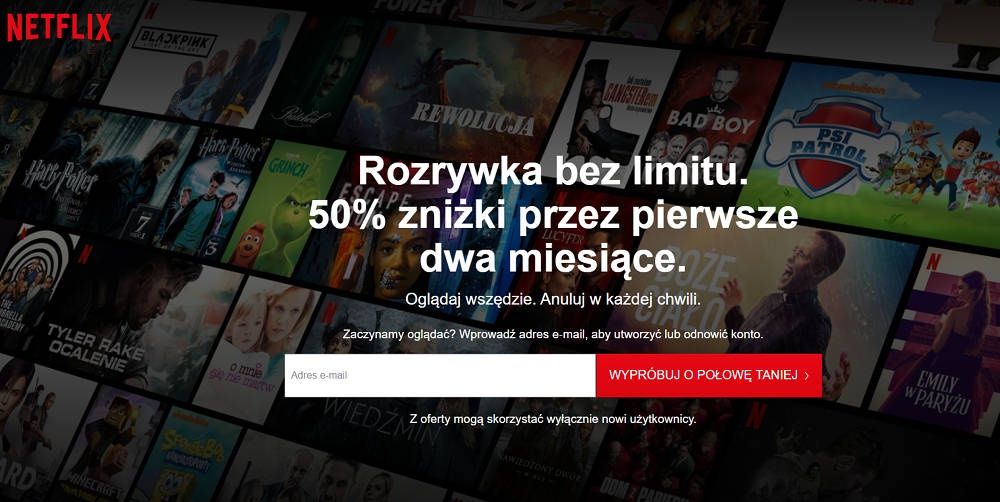 Netflix promocja