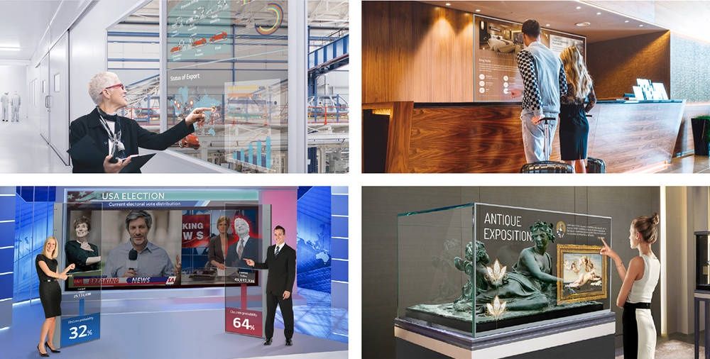 LG OLED Transparent panel