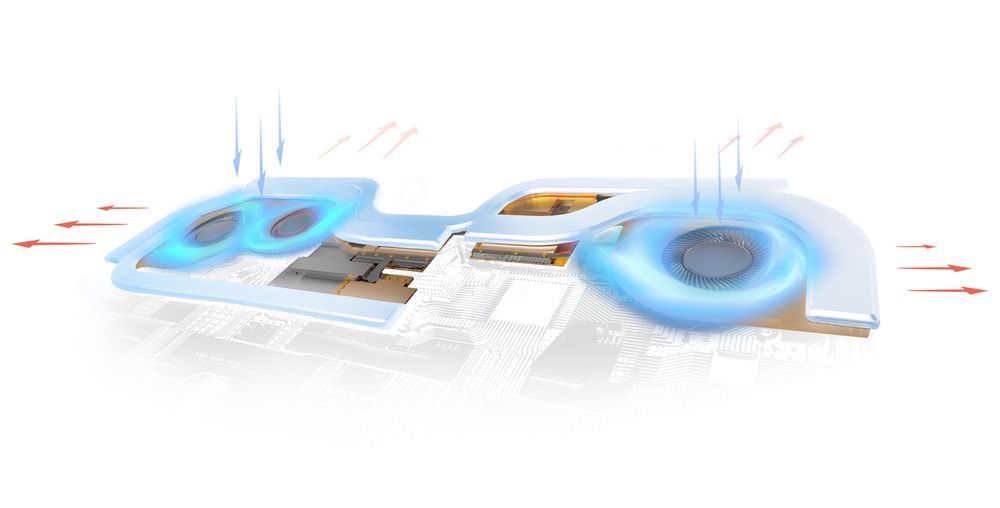 MSI P65 Creator - Cooler Boost Trinity