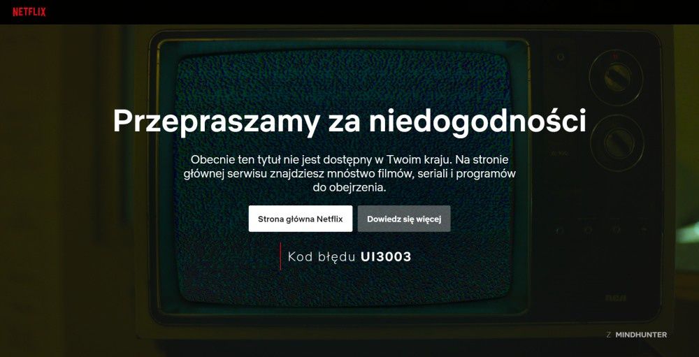 Netflix geoblokada