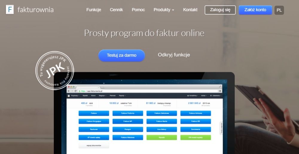 Fakturownia - TOP 5: Jaki program do fakturowania i handlu w chmurze