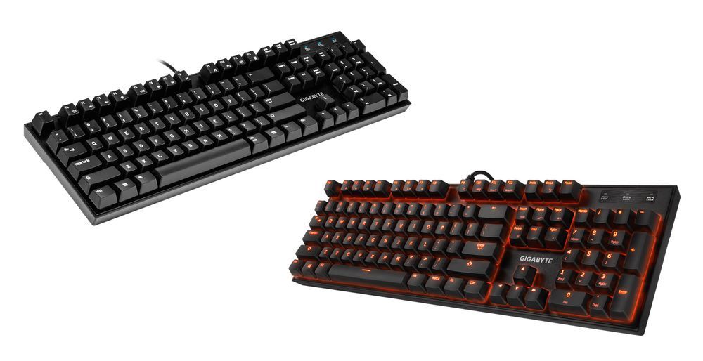 Gigabyte K83 i K85 klawiatury