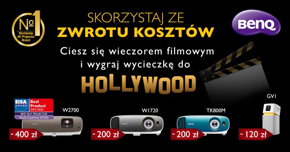 Benq projektory promocja