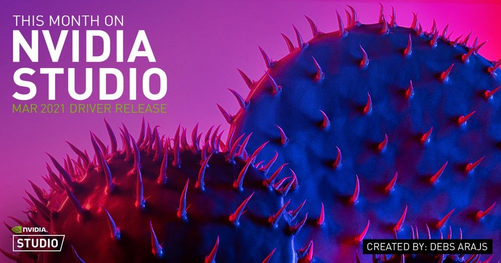 NVIDIA Studio - sterowniki dla twórców