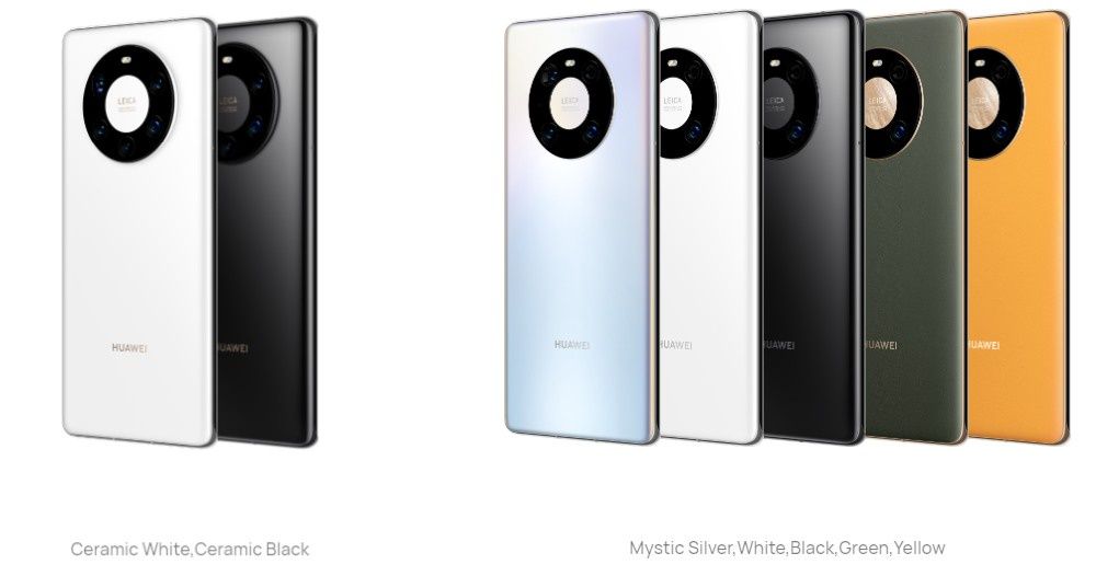 Huawei Mate 40 Pro Plus Mate 40 Pro kolory