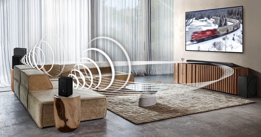Samsung Soundbar Q70T - bezprzewodowe głośniki tylne