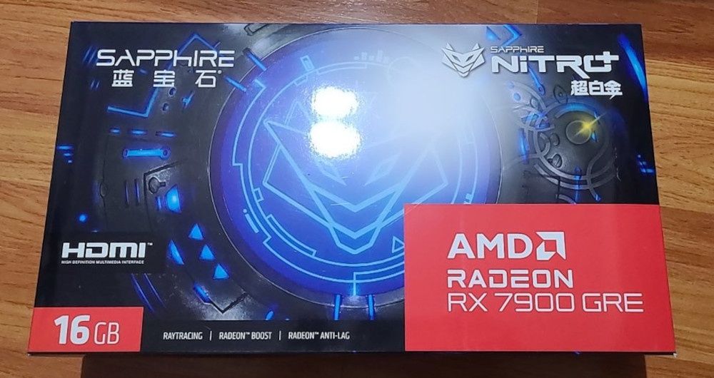 Sapphire Radeon RX 7900 GRE Nitro