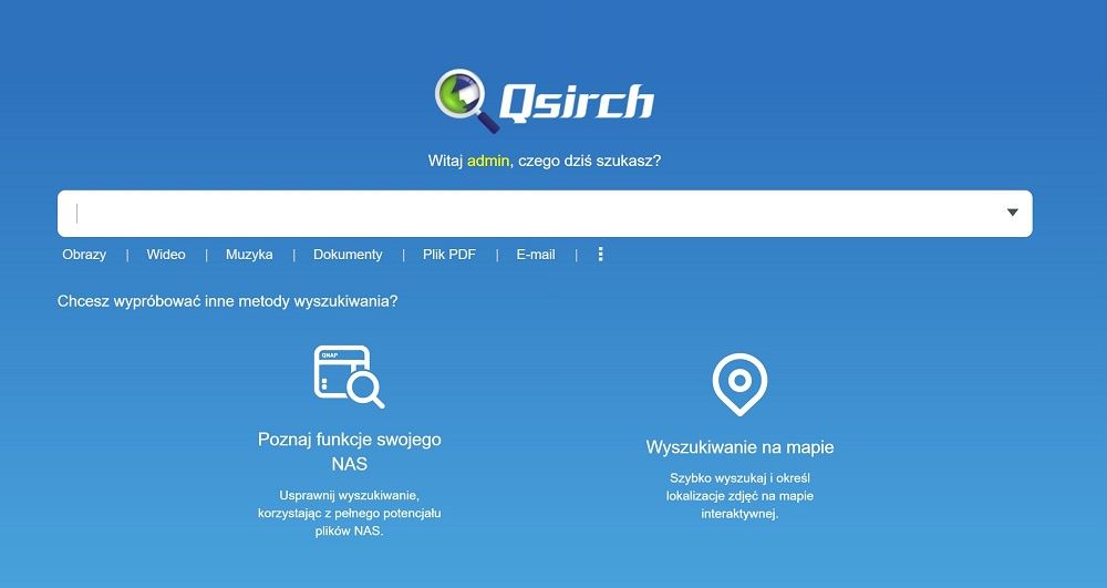 QNAP QTS - Qsirch