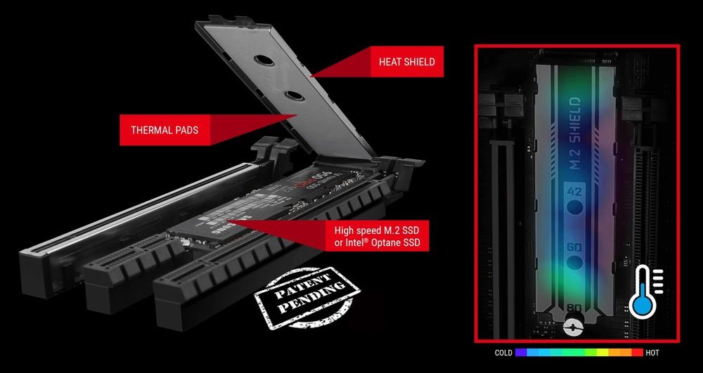 MSI Z270 Gaming M5 - M.2 Shield