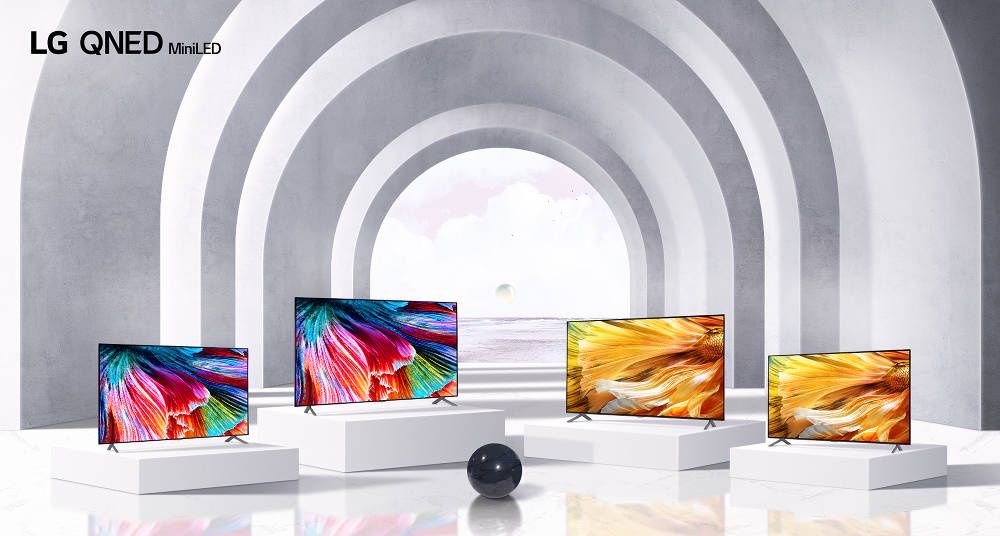 LG QNED 2021 linia